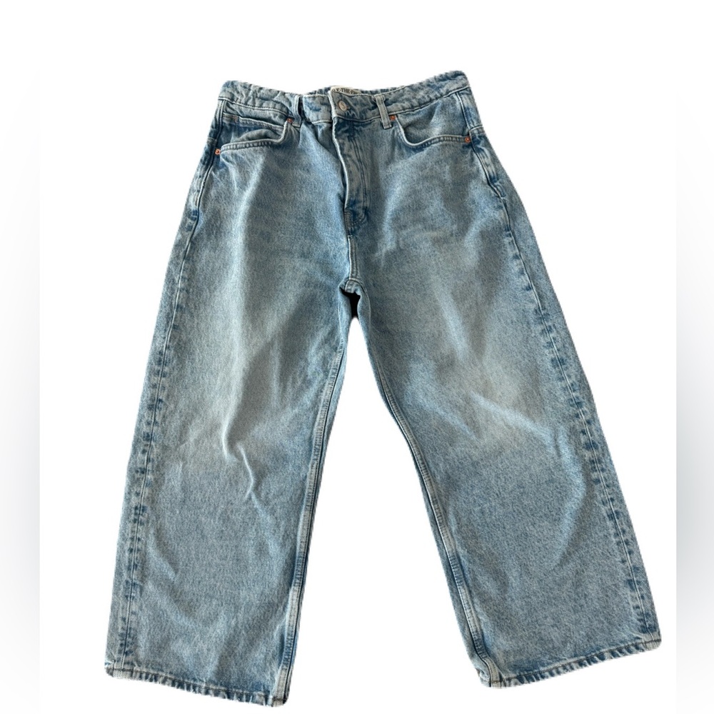 Women's Free People We The Free Deep Trance Dropped Boyfriend Jeans Size 30